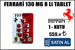 Ferrari 130 mg 8 li hapı