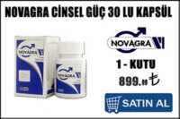 Novagra cinsel güç 30 lu kapsül