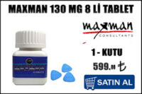 Maxman 100 mg 8 li tablet