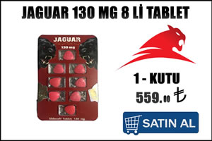 Jaguar 130 mg 8 li hapı