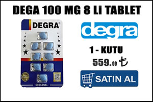 Degra 100 mg 8 li tablet
