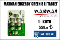 Maxman engercy green 8 li tablet