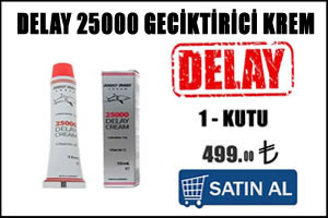 Delay 25000 geciktirici krem