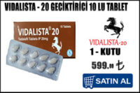 Vidalista 20 geciktirici 10 lu hapı